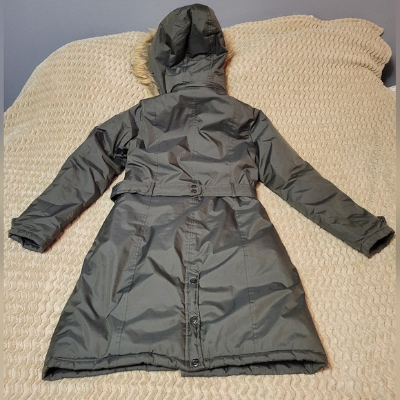 Womens Rocawear Army Green Parka - Picture 3 of 3